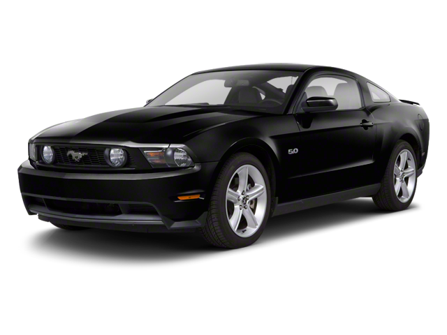 2010 Ford Mustang GT in Blue — front three-quarter view