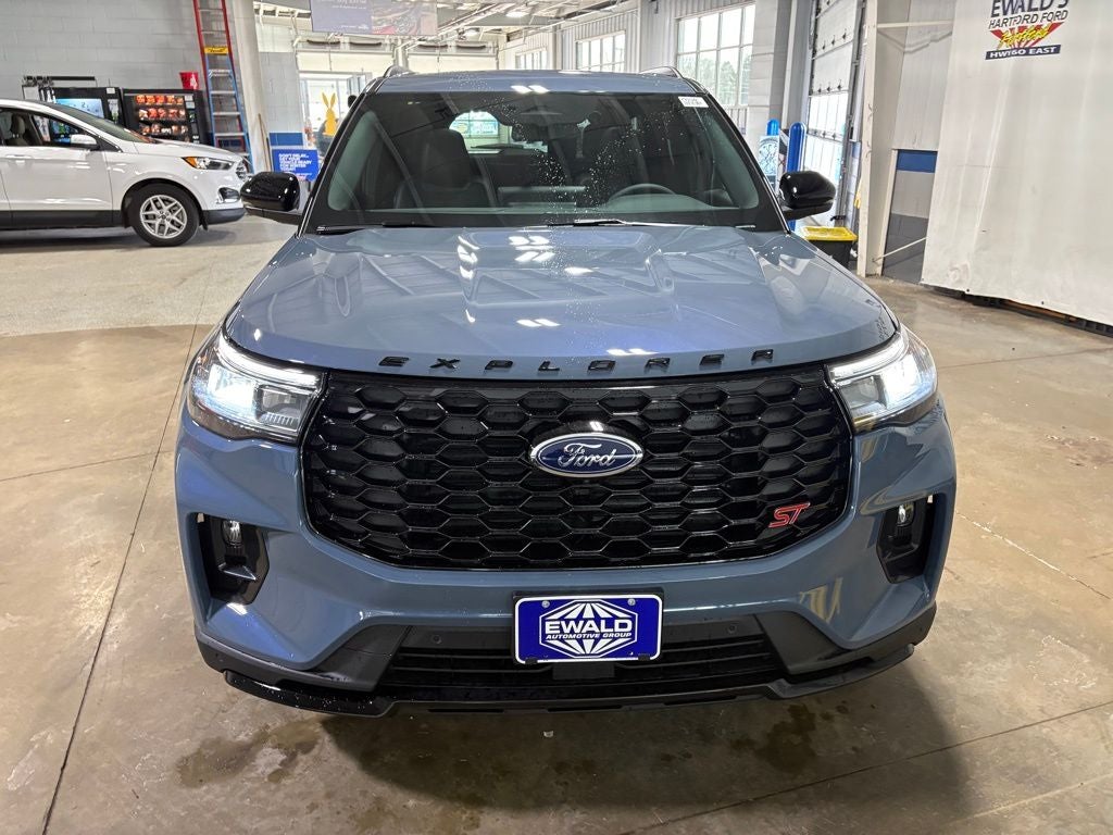 2026 Ford Explorer — rear three-quarter view