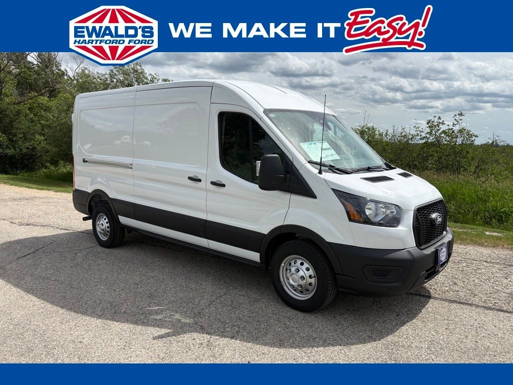 2026 Ford Transit-250 Base in Oxford White — front three-quarter view
