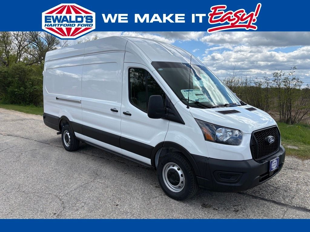 2026 Ford Transit-250 Base in Oxford White — front three-quarter view
