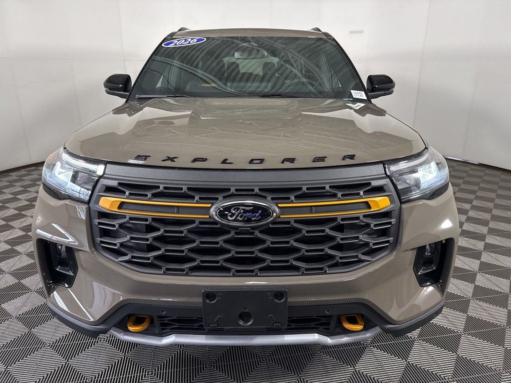 2026 Ford Explorer — rear three-quarter view