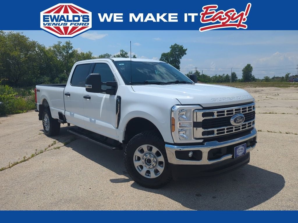 2024 Ford F-250SD Base in White — front three-quarter view