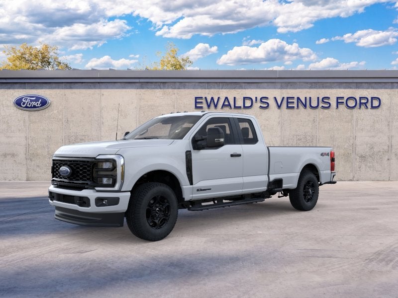 2026 Ford F-250SD XL in Oxford White — front three-quarter view