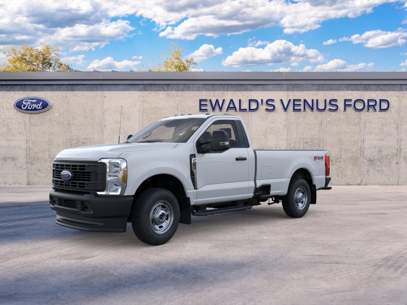 2026 Ford F-250SD XL in Oxford White — front three-quarter view
