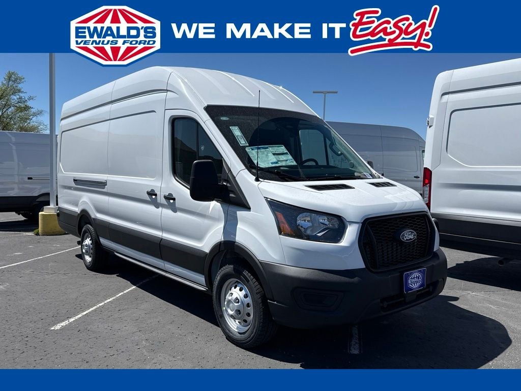 2026 Ford Transit-250 Base in Oxford White — front three-quarter view