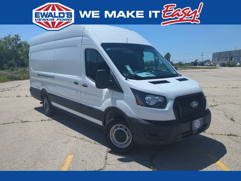2026 Ford Transit-250 Base in Oxford White — front three-quarter view