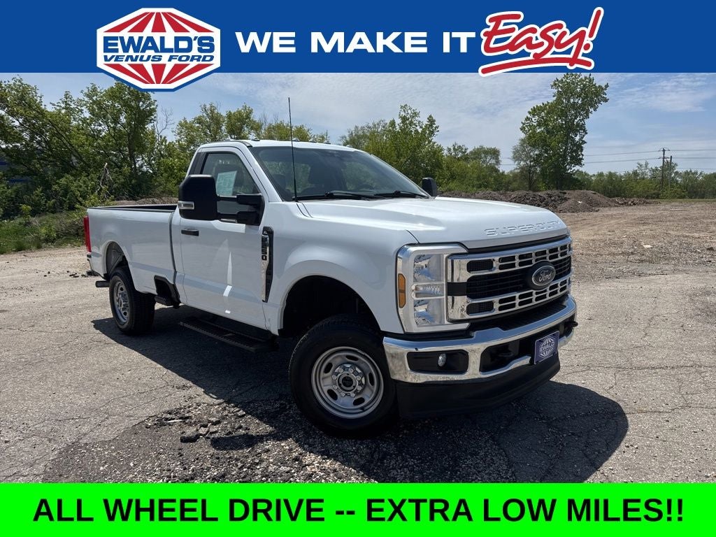 2024 Ford F-250SD XL in White — front three-quarter view