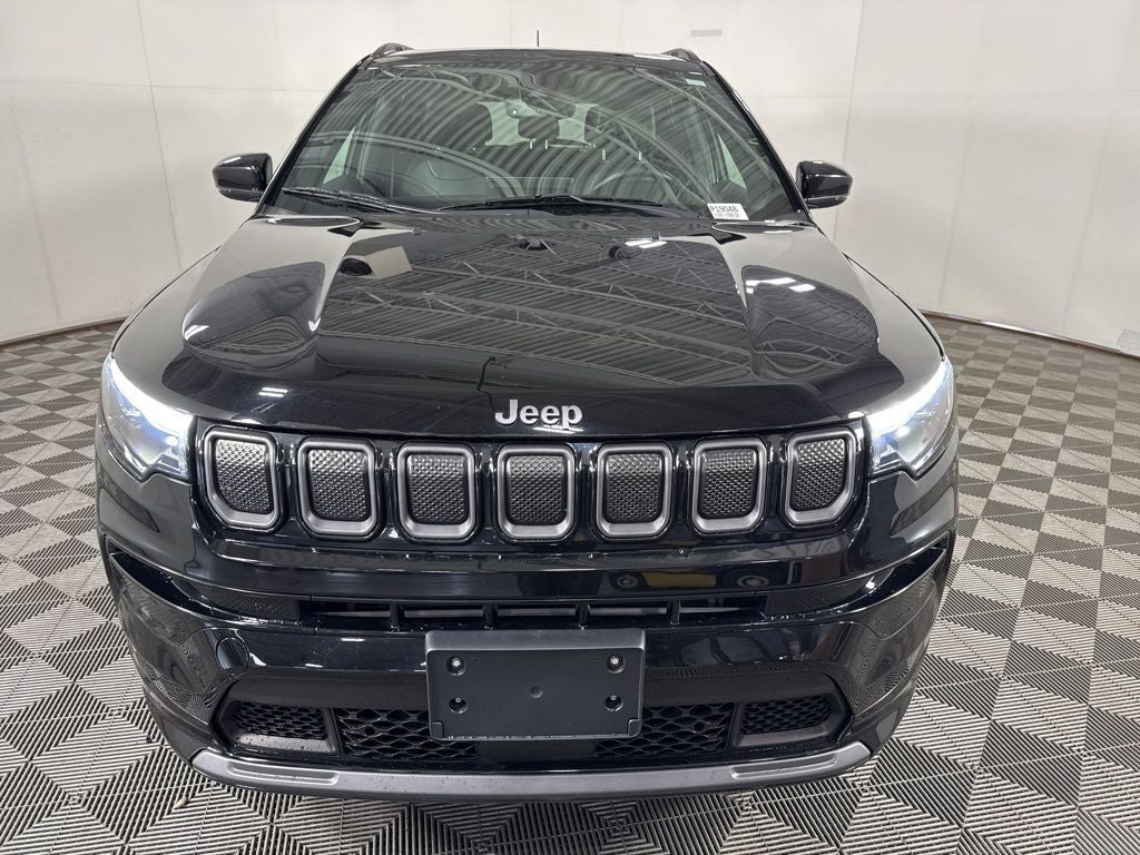 2022 Jeep Compass — rear three-quarter view