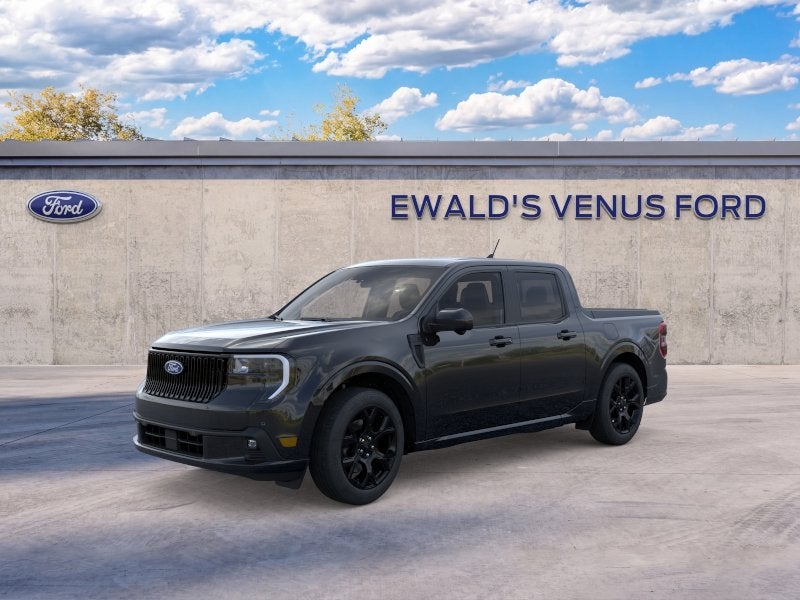 2026 Ford Maverick Lobo High in Shadow Black — front three-quarter view
