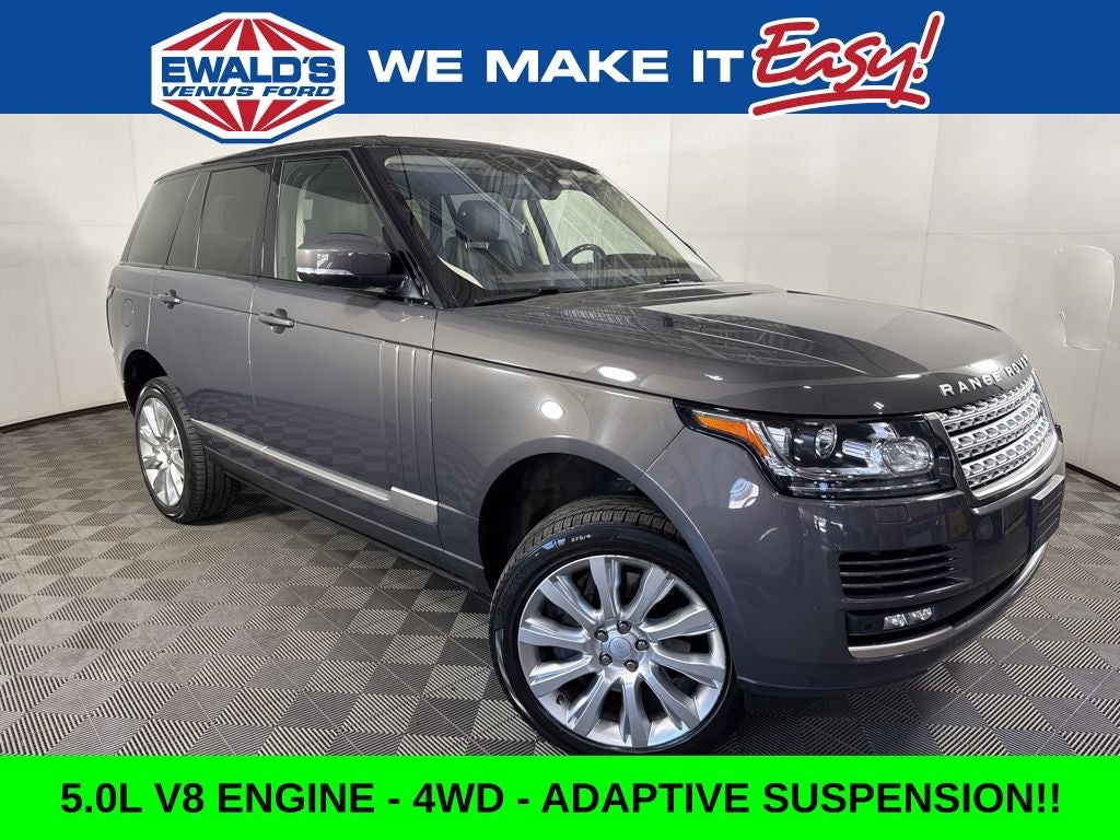 2017 Land Rover Range Rover 5.0L V8 Supercharged in Aruba — front three-quarter view